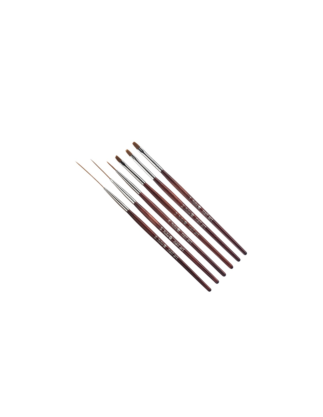 Eurostil Paintbrush Set – 6 Professional Beauty & Decoration Brushes 2