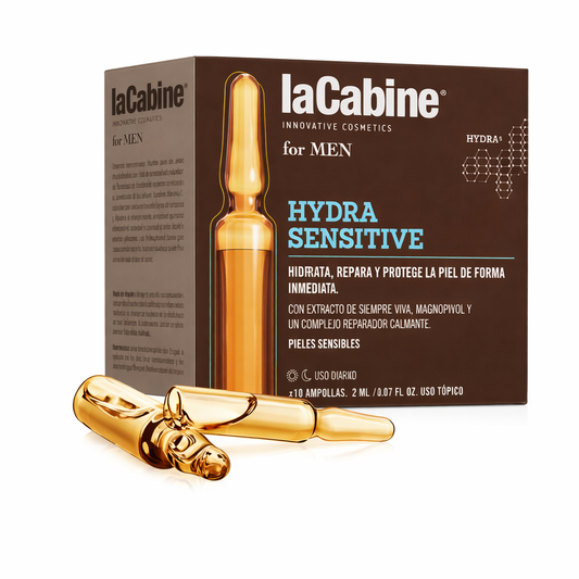 LaCabine Hydra Sensitive Ampules for Men Intensive Hydration & Repair Treatment (10 x 2ml)