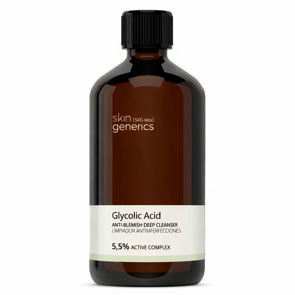 Skin Generics Glycolic Acid Anti Blemish Deep Cleanser 5.5% Active Complex (250 ml)