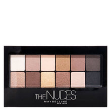 Load image into Gallery viewer, Maybelline The Nudes Eye Shadow Palette
