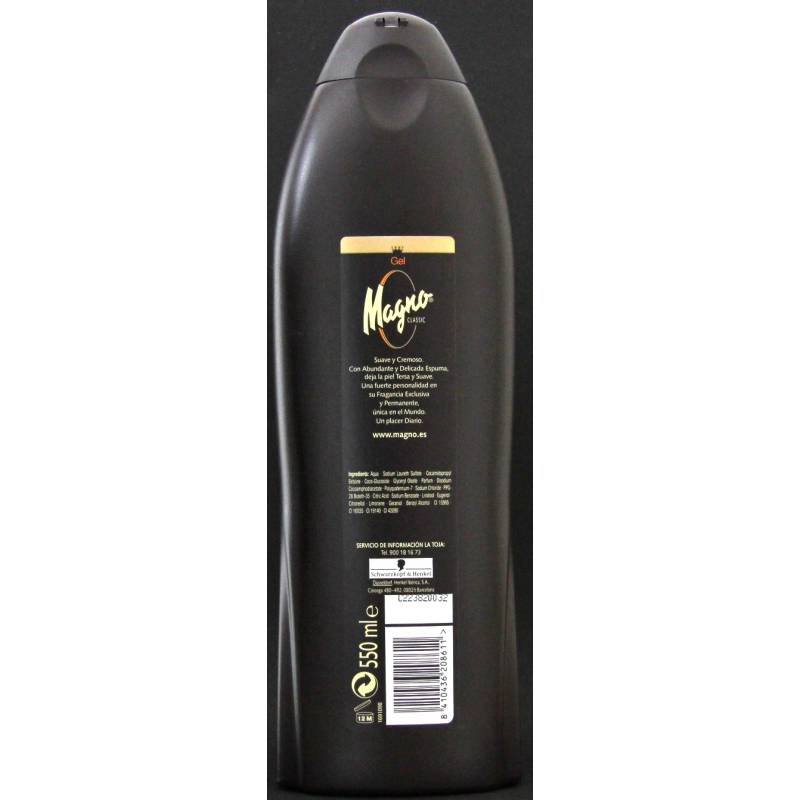 Gel douche Magno Black Classic Original (550 ml)