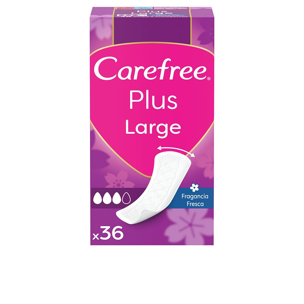Carefree Plus Large Panty Liners – Light Fragrance (36 pcs) 2