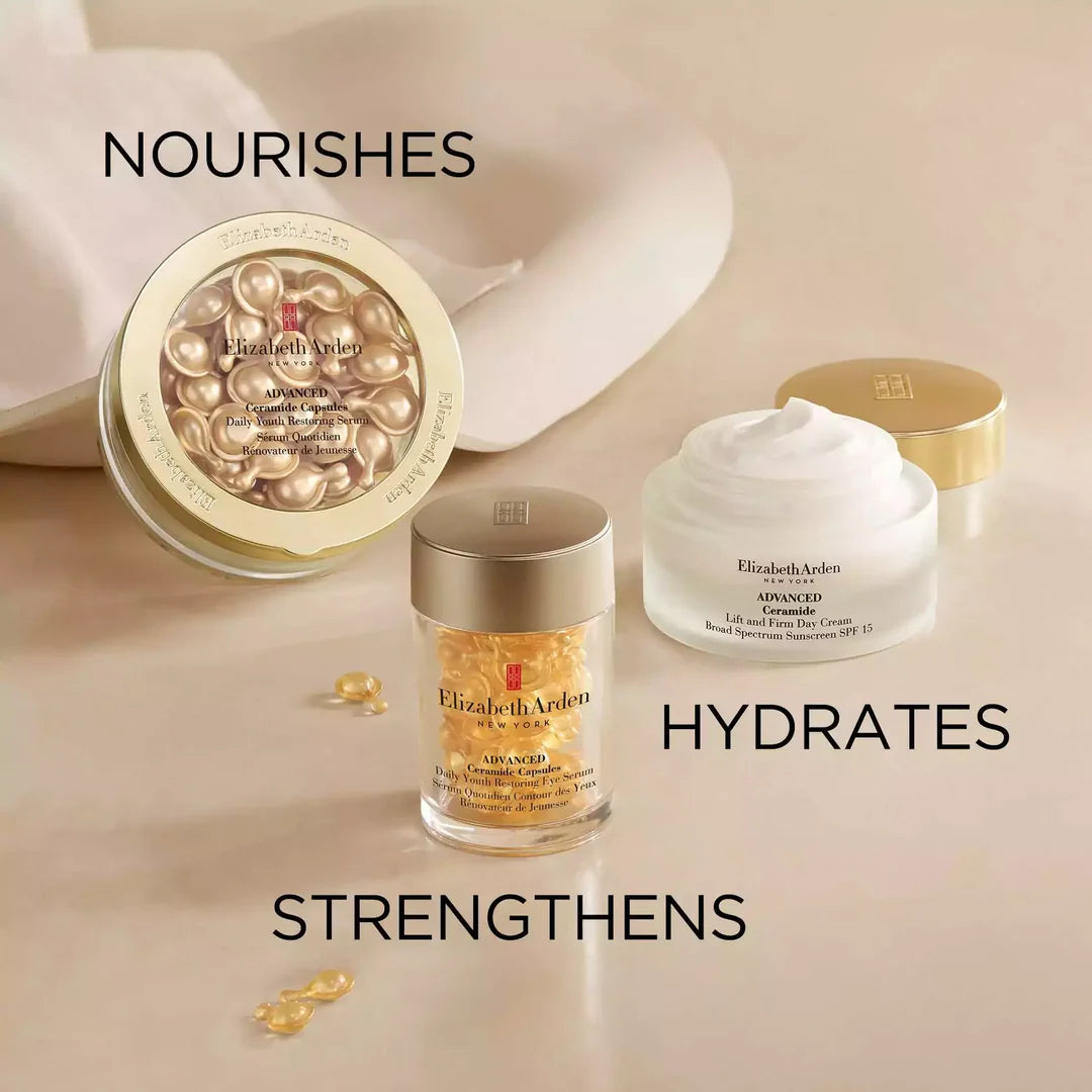 Crème pour le contour des yeux Elizabeth Arden – Soin hydratant pour un contour des yeux d’apparence plus lisse (15 ml)