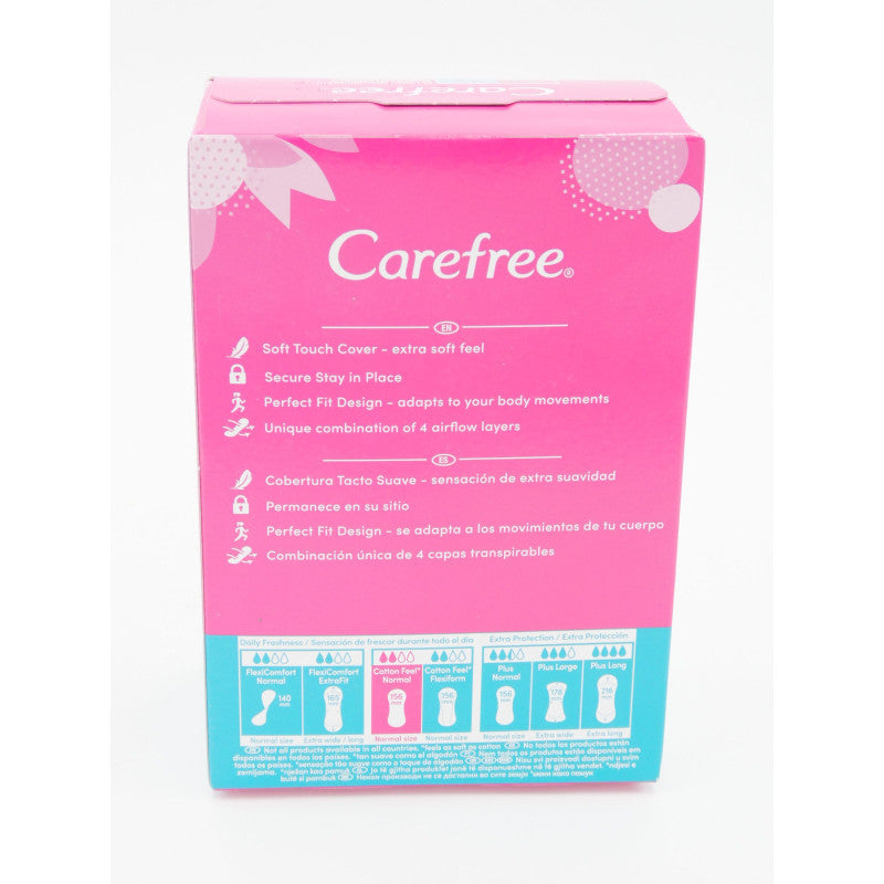 Pack salvaslips Carefree Fresh (40+4 unidades)