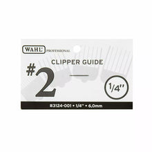 Lade das Bild in den Galerie-Viewer, Haarschneidekamm Clipper Guide Wahl Moser 1/2&quot; Nº2 (6 mm)
