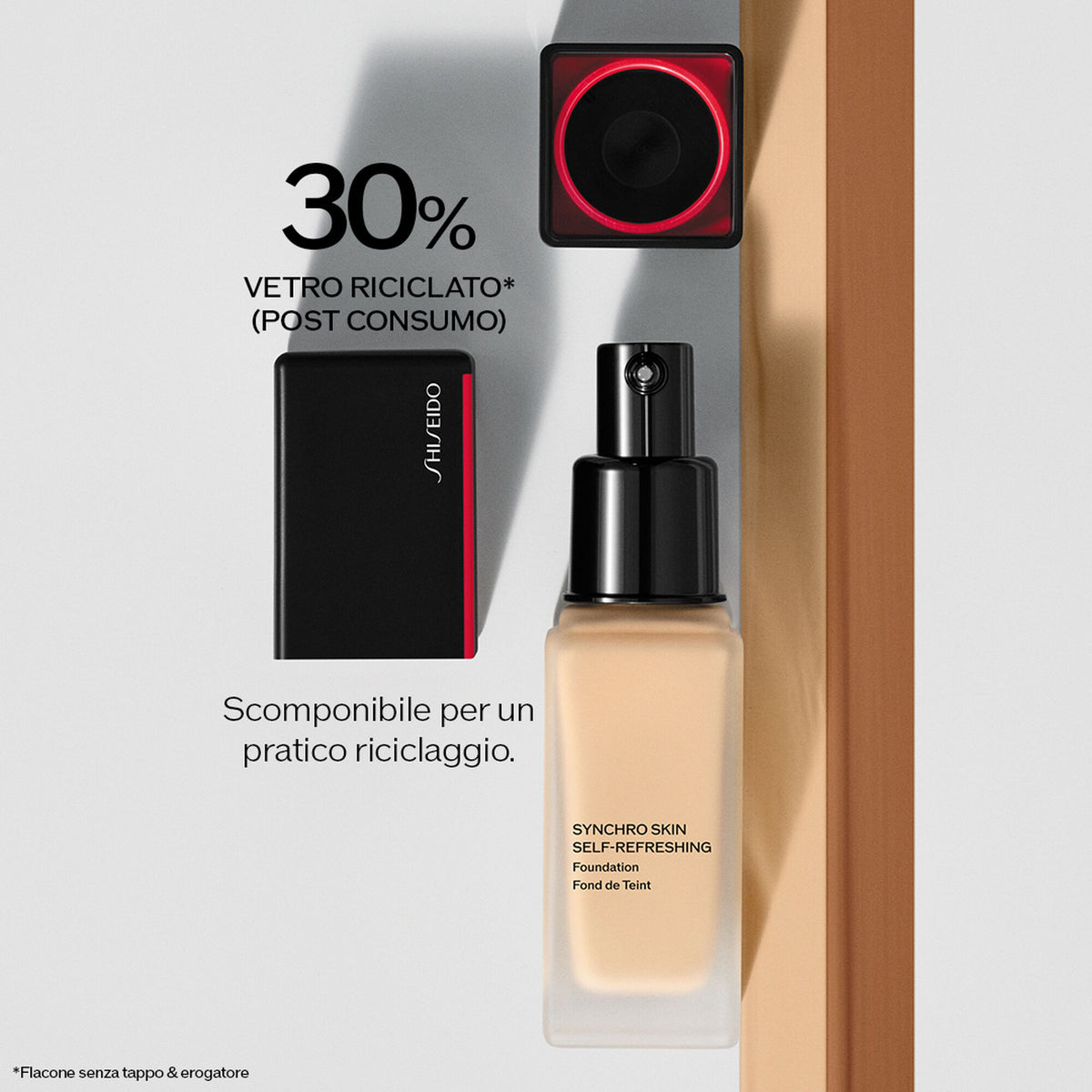 Shiseido Synchro Skin Self-Refreshing Foundation packaging