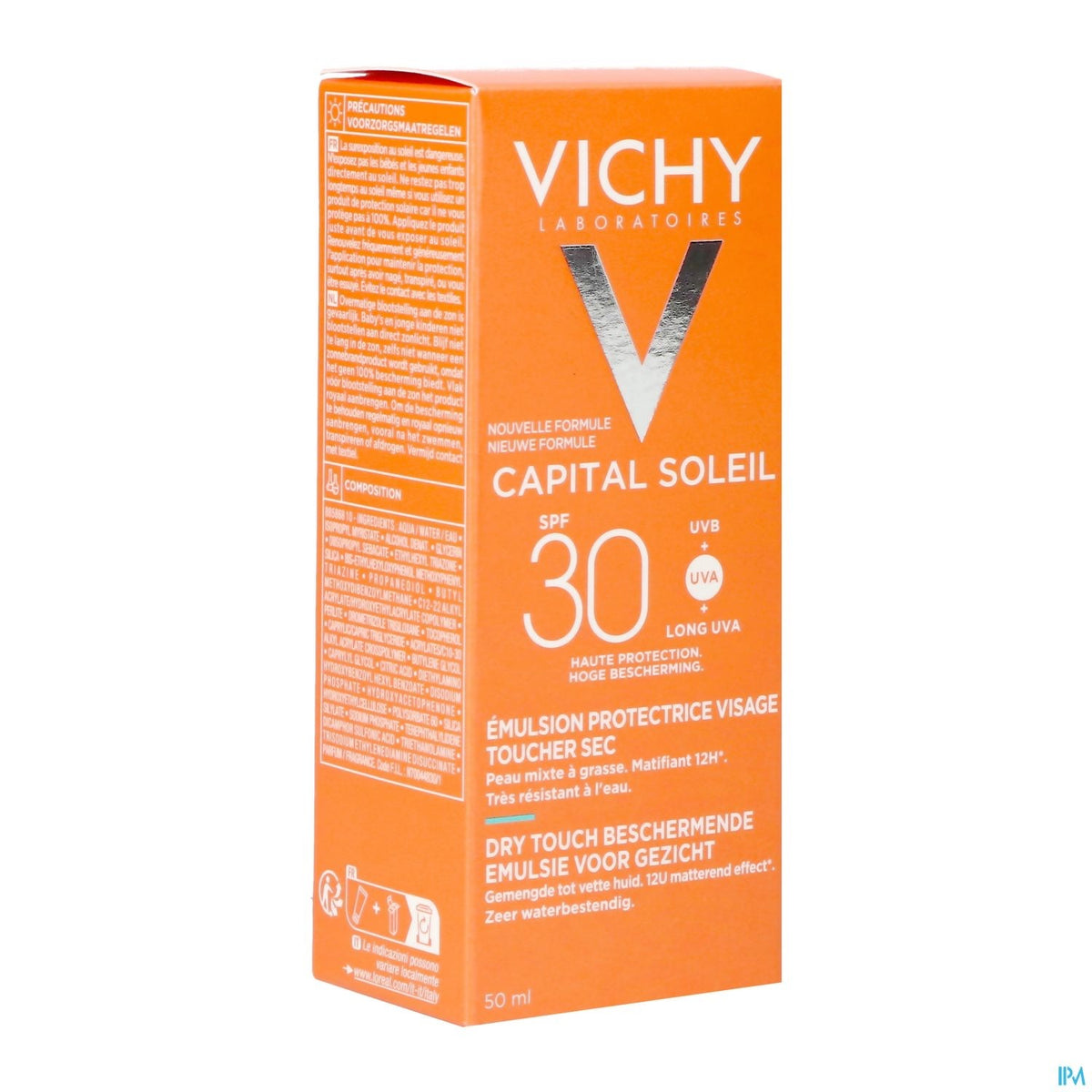 Vichy Idéal Soleil Anti-Brillance Facial Sun Cream SPF 30 (50 ml) 1