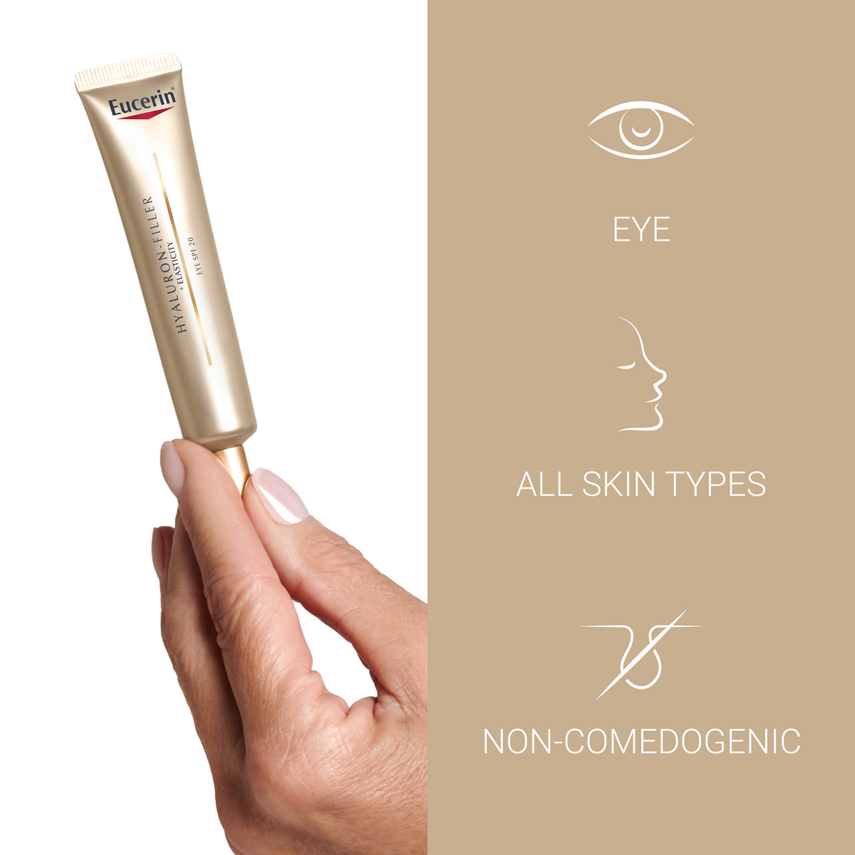 Eucerin Hyaluron-Filler + Elasticity Eye Cream SPF 20 4