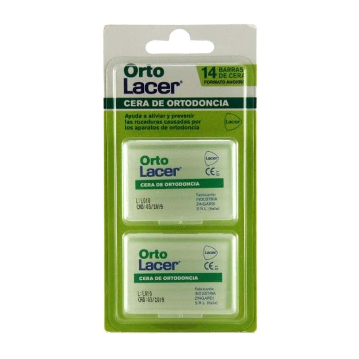 Lacer OrtoLacer Orthodontic Wax – Protective Relief for Braces (14 Bars) 4