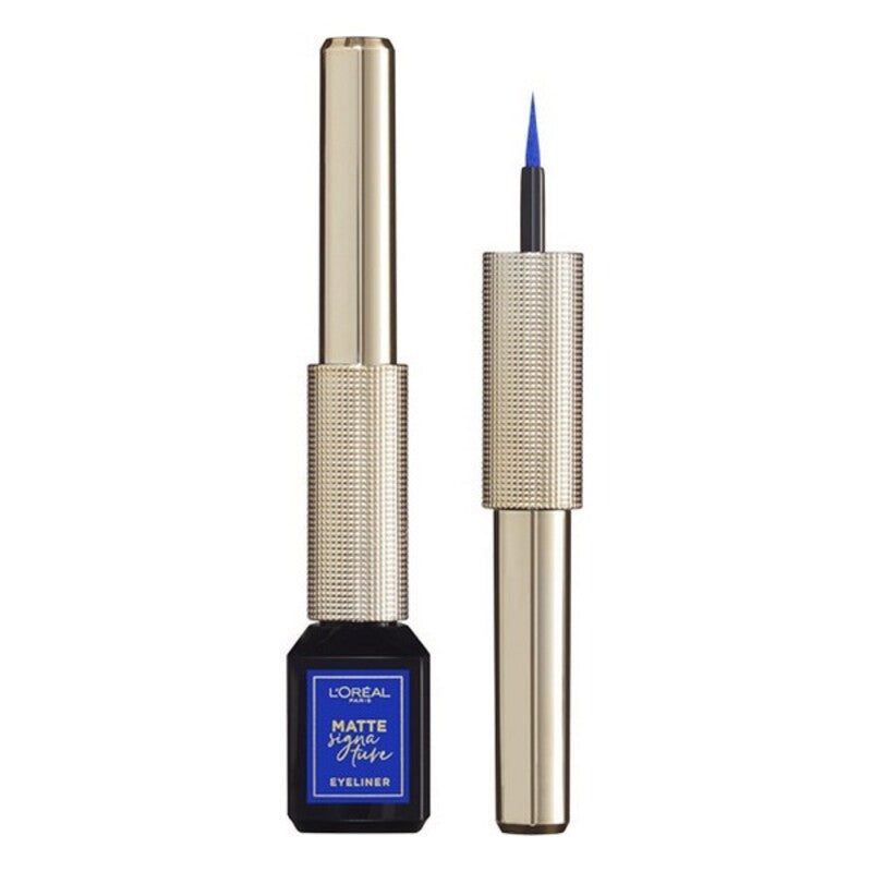 Eyeliner Mat Signature L'Oreal Make Up 02-Bleu