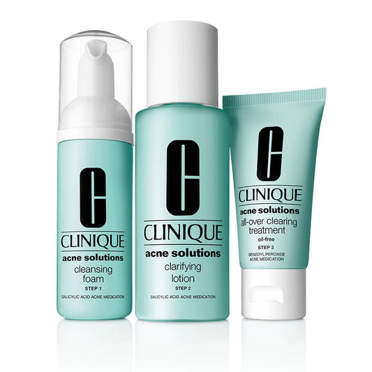 Women's Cosmetics Set Anti-blemish Solutions 3 Step Clinique (3 pcs)
