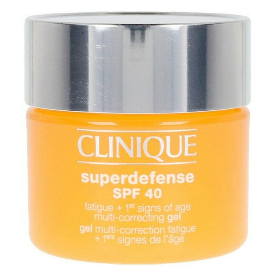 Gel Visage Clinique Superdefense SPF 40 Traitement Anti-Fatigue (50 ml)