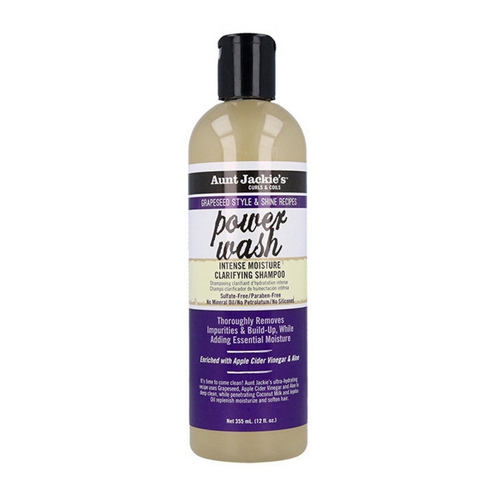 Shampoo Tante Jackie's Curls & Coils Druivenpit Power Wash (355 ml)