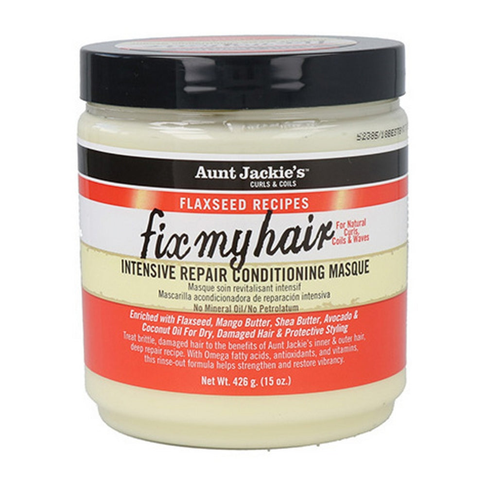 Masque capillaire Aunt Jackie's C&C Flaxseed Fix My Hair (426 ml)