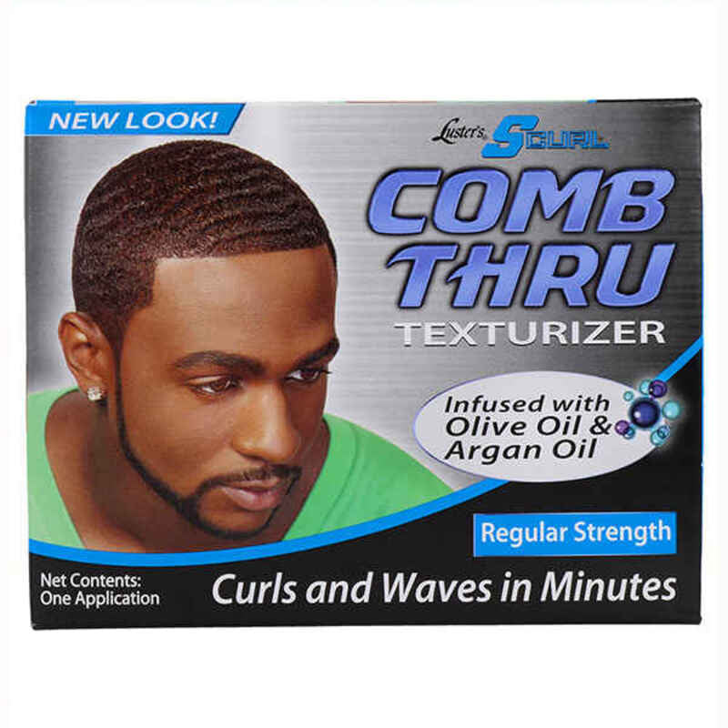 Hair Texturiser Lustre Scurl Comb Thru Kit Regular Curly Hair