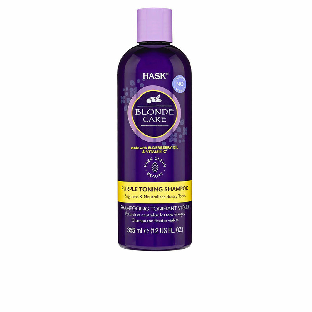 Kleurneutraliserende Shampoo HASK Blone Care Blond Haar (355 ml)