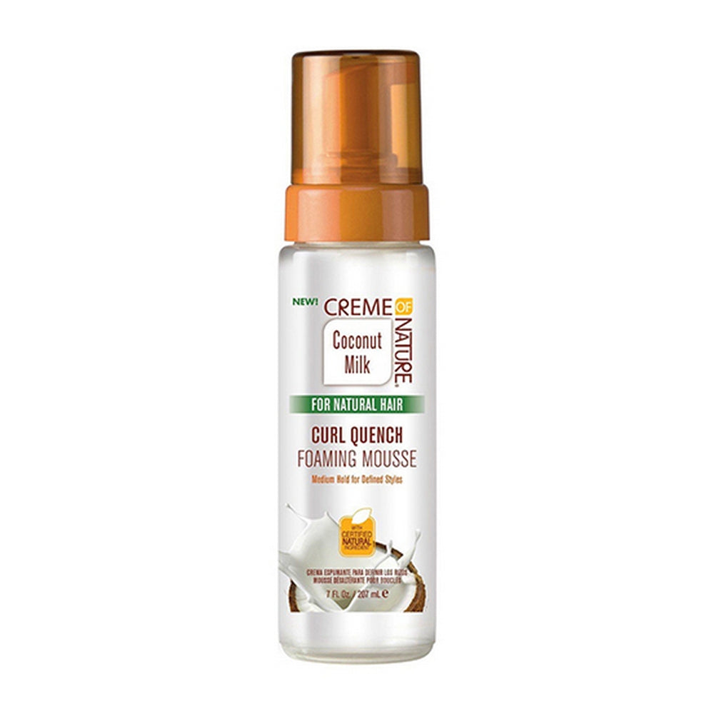 Mousse Fixante Creme Of Nature Quench Moussant (205 g)