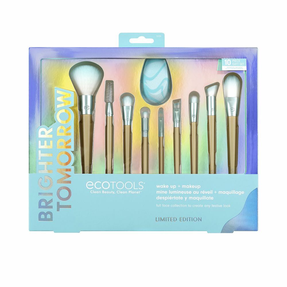 Set of Make-up Brushes Ecotools Brighter Tomorrow Just Glow With It (6 pcs)