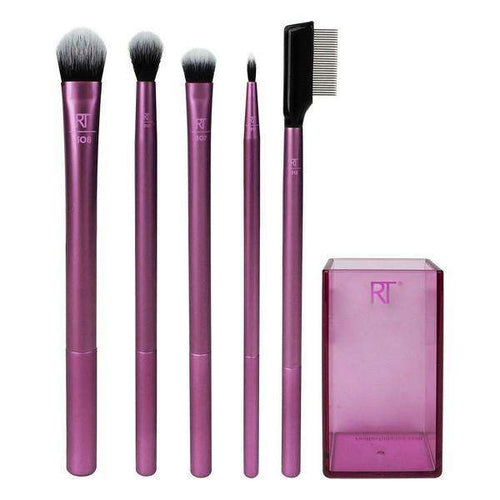 Set of Make-up Brushes Enhanced Real Techniques (5 uds) - Lindkart