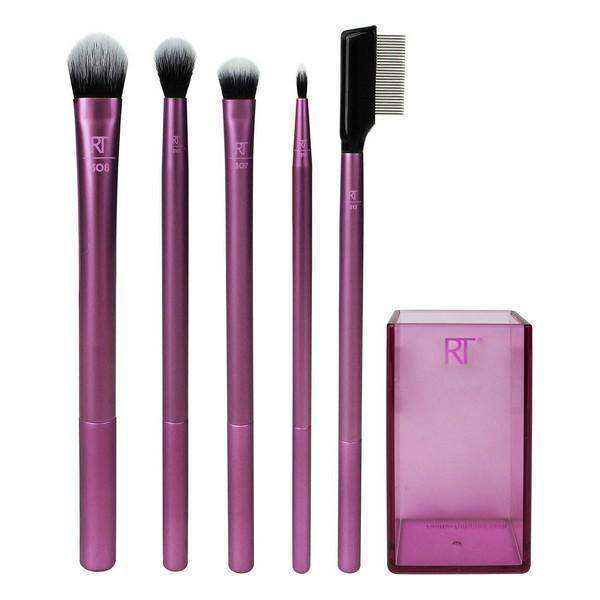 Set of Make-up Brushes Enhanced Real Techniques (5 uds) - Lindkart