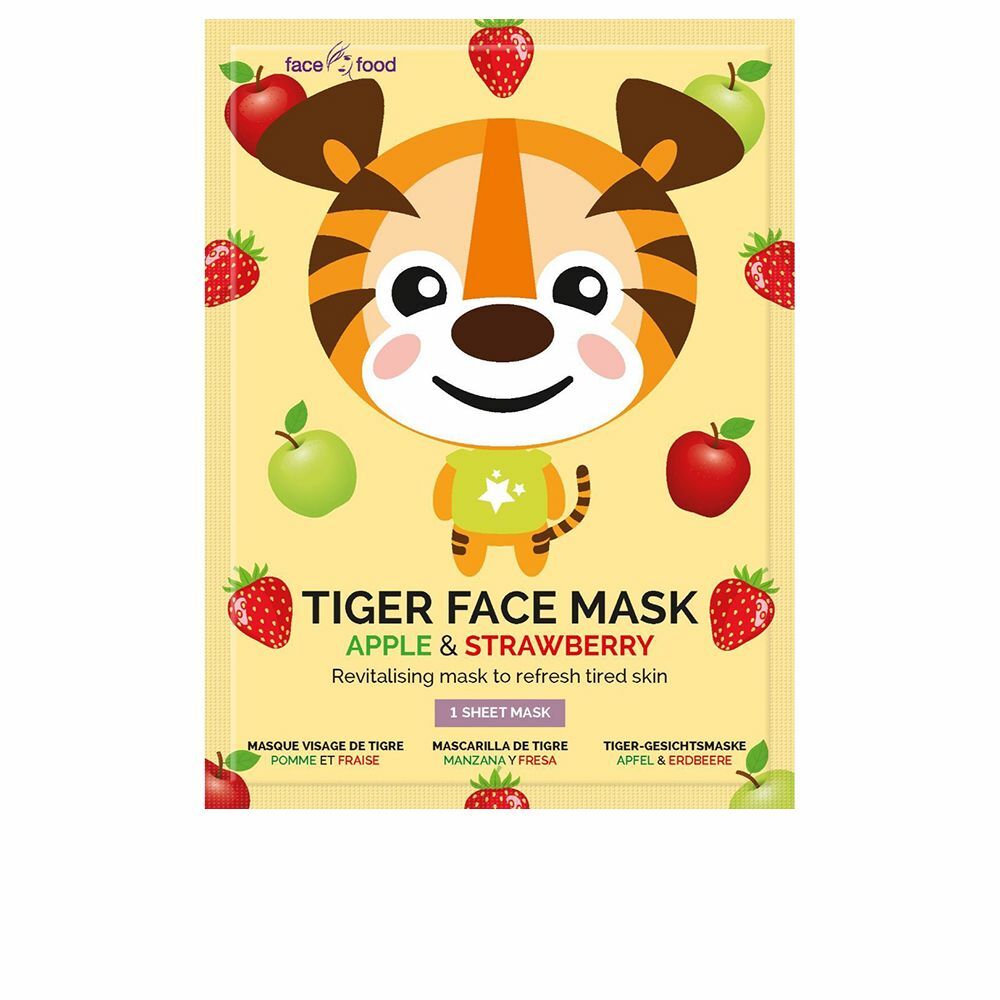 Masque Revitalisant 7th Heaven Animal Tigre Pomme Fraise (1 uds)