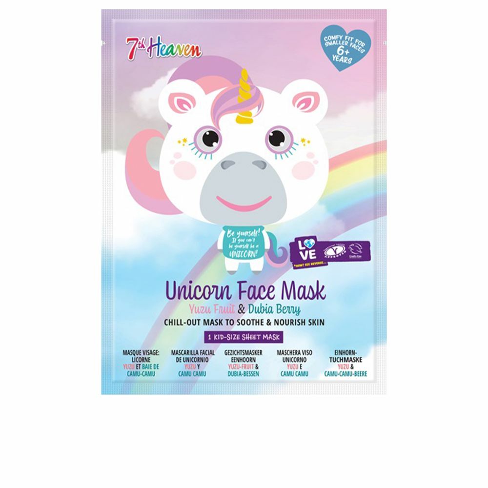 Masque facial 7th Heaven Animal Unicorn Revitalizing Nourishment (1 uds)