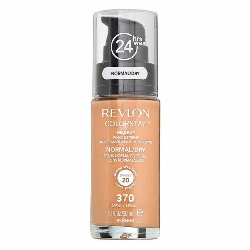 Fluid Foundation Make-up Revlon Colorstay Nº 370 toast (30 ml)