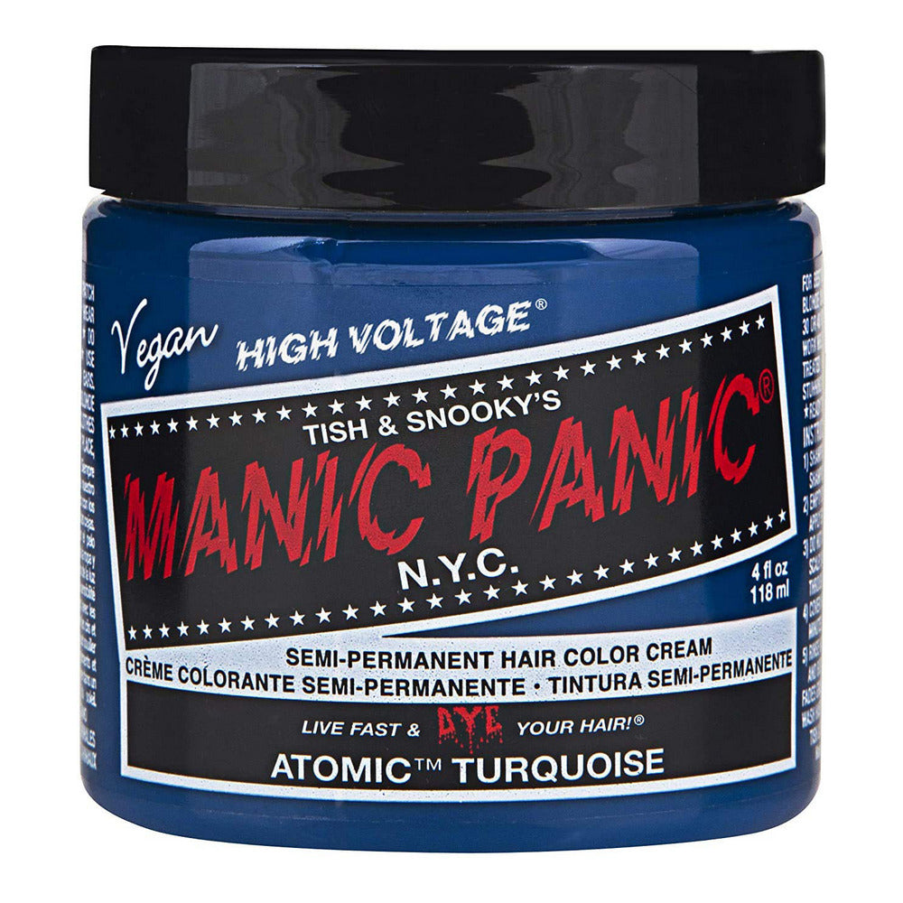 Permanente Kleurstof Klassiek Manische Paniek Atomic Turquoise (118 ml)