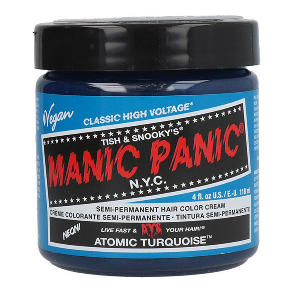 Permanente Kleurstof Klassiek Manische Paniek Atomic Turquoise (118 ml)