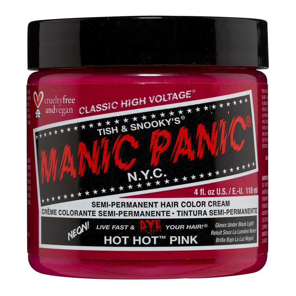 Teinture permanente Classic Manic Panic Hot Pink Hot (118 ml)