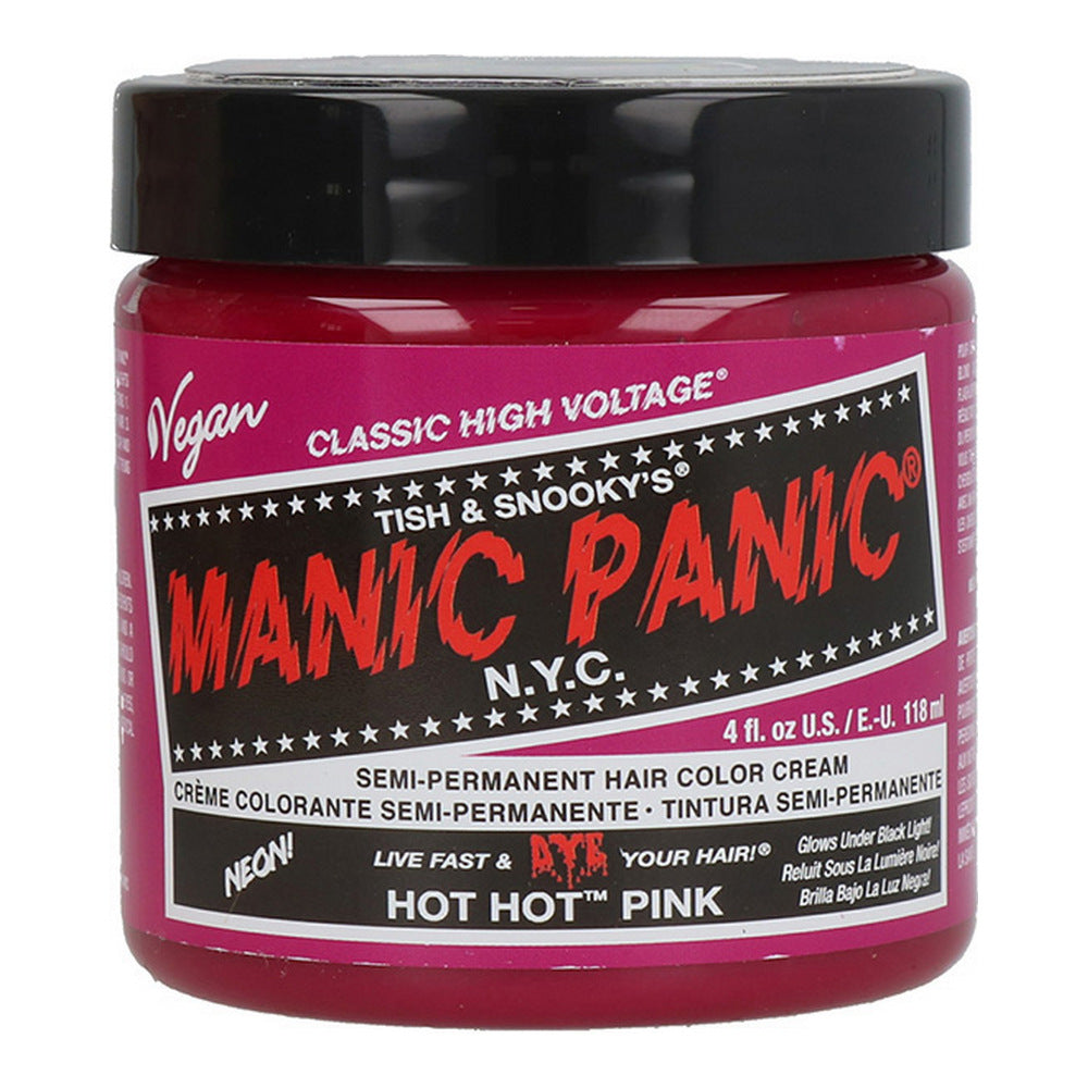 Permanente Kleurstof Klassiek Manische Paniek Heet Felroze (118 ml)