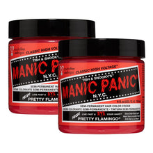 Lade das Bild in den Galerie-Viewer, Teinture Permanente Classique Manic Panic ‎HCR 11023-2pk Pretty Flamingo (118 ml)
