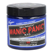 Cargar imagen en el visor de la galería, Teinture Permanente Classique Manic Panic Rockabilly Bleu (118 ml)
