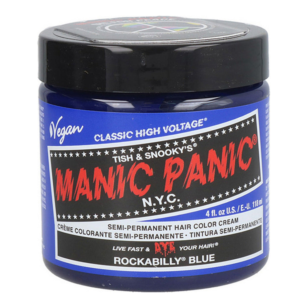 Permanente Kleurstof Klassiek Manische Paniek Rockabilly Blauw (118 ml)