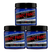 Cargar imagen en el visor de la galería, Teinture Permanente Classique Manic Panic Rockabilly Bleu (118 ml)
