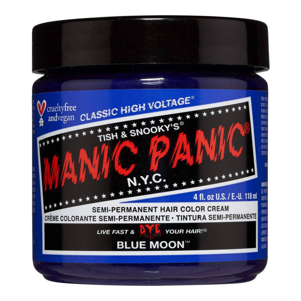 Teinture Permanente Classique Manic Panic Blue Moon (118 ml)