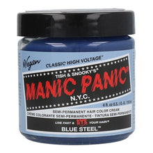 Cargar imagen en el visor de la galería, Teinture Permanente Classique Manic Panic Bleu Acier (118 ml)
