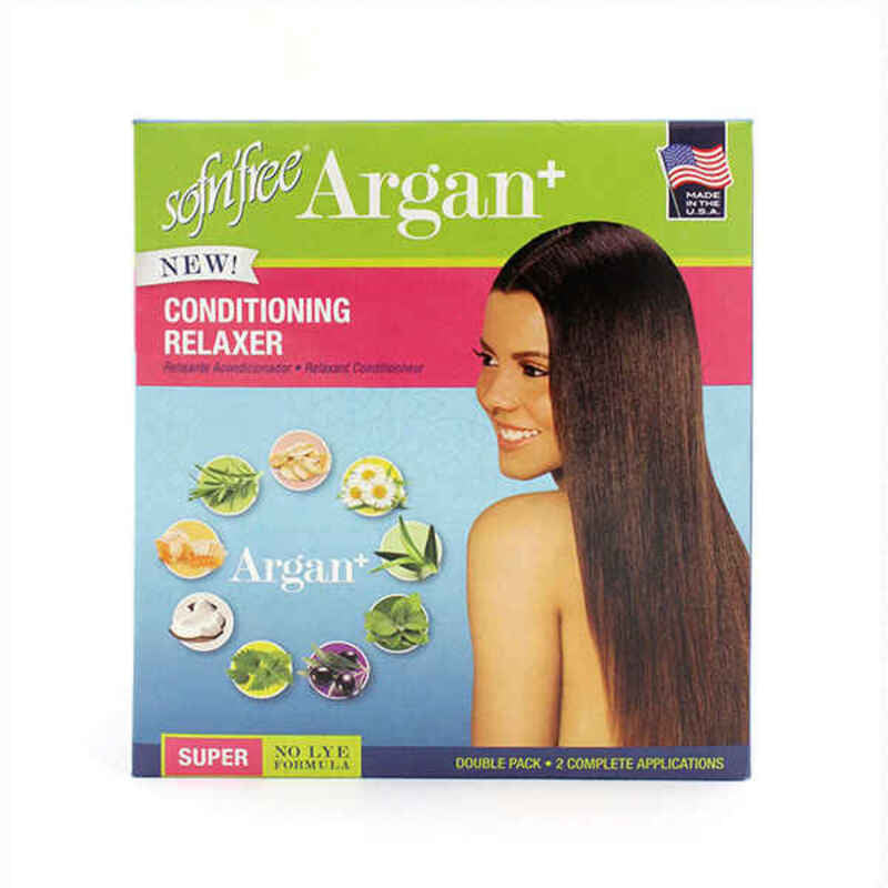 Après-shampooing Sofn'free Argan Relaxer Double Pack Super (2 pcs)