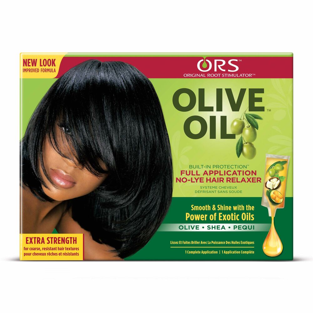 Hair Straightening Treatment Olijfolie Relaxer Kit Ors