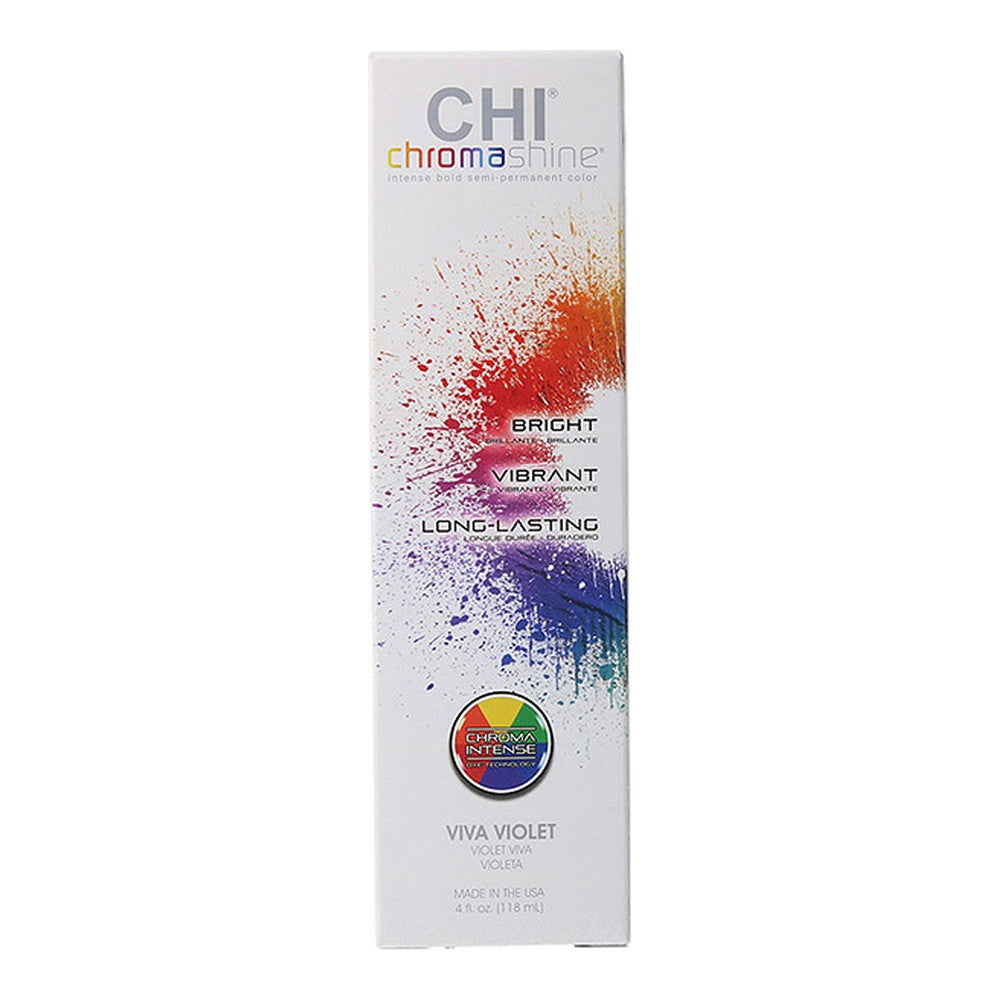 Teinture permanente Chi Chroma Shine Farouk Viva Violet (118 ml)