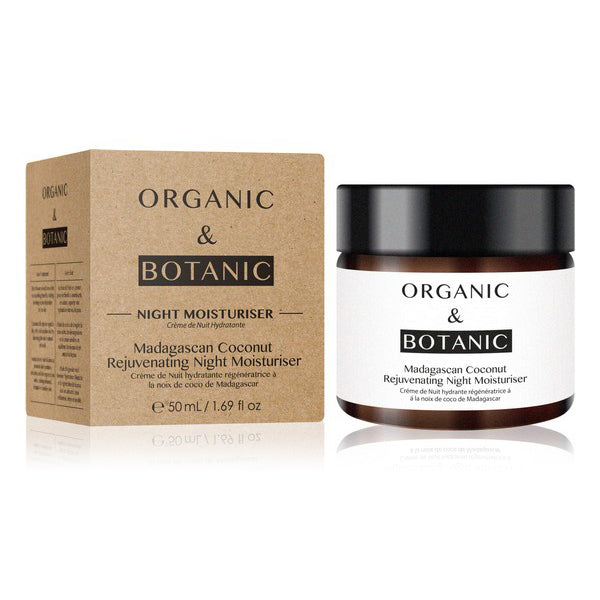 Nachtcrème Madagaskar Kokos Biologisch &amp; Botanisch (50 ml)