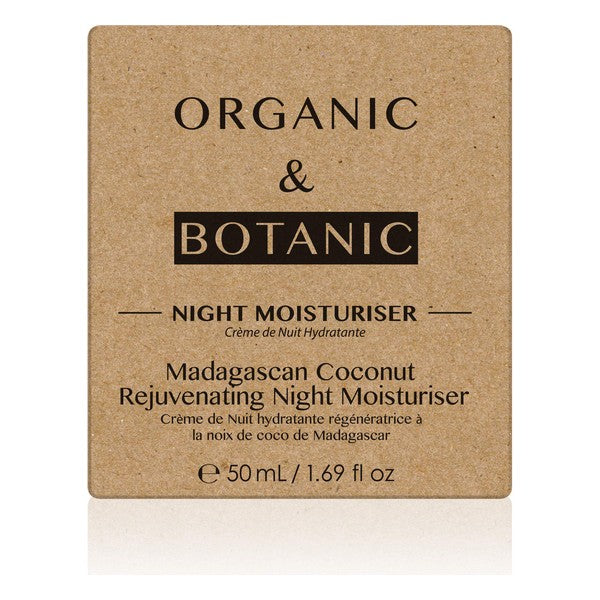 Nachtcrème Madagaskar Kokos Biologisch &amp; Botanisch (50 ml)