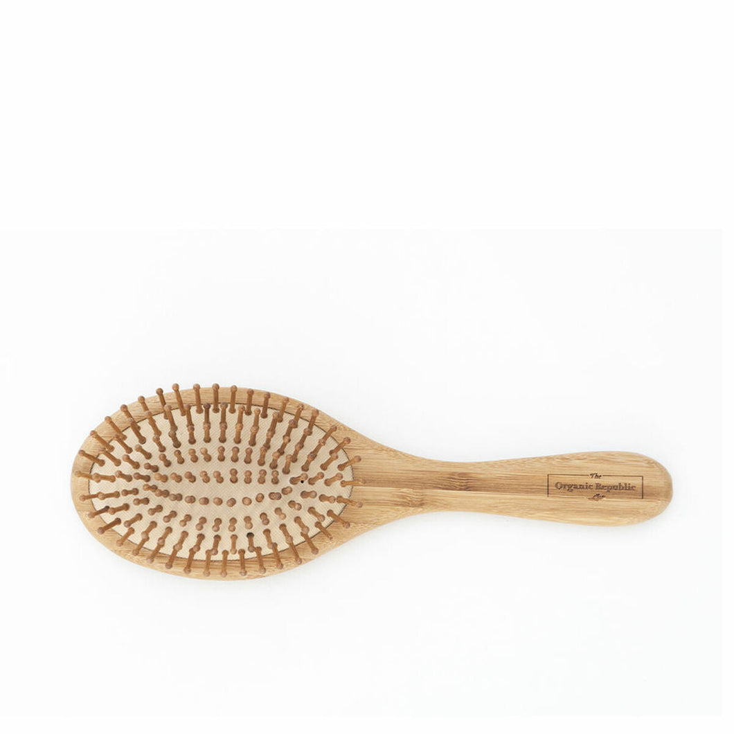 Brosse à Cheveux Démêlante Bambou The Organic Republic