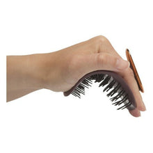 Lade das Bild in den Galerie-Viewer, Smoothing Brush Healthy Hair Brush Manta Flexible Maroon

