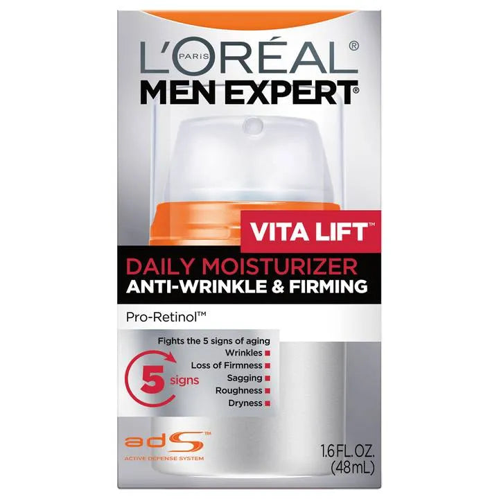 Anti-Wrinkle Cream Men Expert L'Oreal - Lindkart