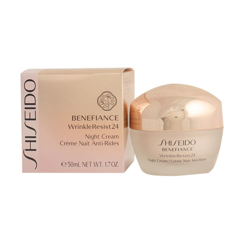 Anti-verouderingscrème Benefiance Wrinkle Resist voor de nacht Shiseido