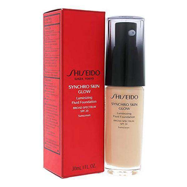 Liquid Make Up Base Skin Glow Shiseido SPF20 (30 Ml) - Lindkart