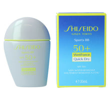 Charger l&#39;image dans la galerie, Crème Hydratante Effet Maquillage Solaire Sports Shiseido SPF50+ (12 g)
