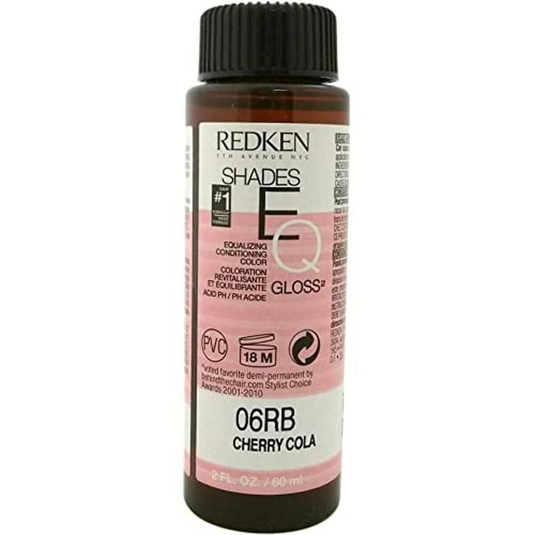 Semi-permanent Colourant Redken Shades EQ 06RB cherry cola (3 x 60 ml)
