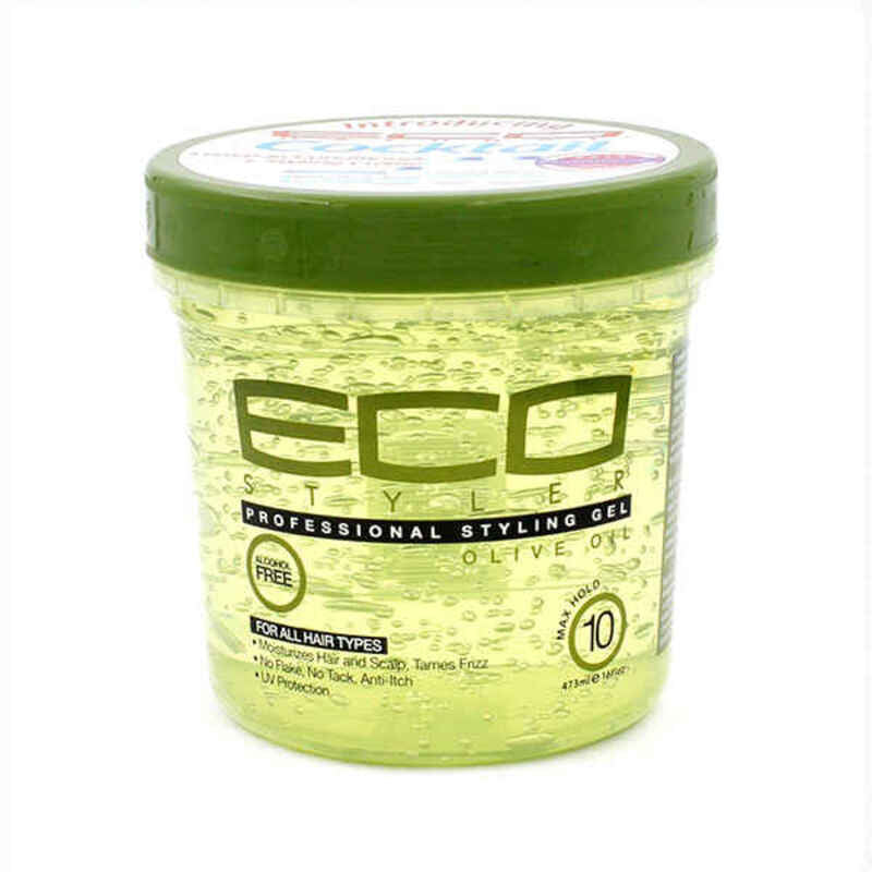 Fixerende gel met medium hold Eco Style Olijfolie (473 ml)
